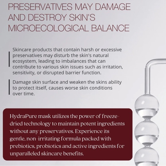 🆕 LORDE + BELLE HYDRAPURE MASK 8 COUNT - Picture 6 of 8